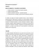 Impacto ambiental y desarrollo sostenible