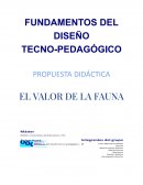 Propuesta didáctica El valor de la fauna