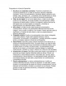 Propuestas en el área de EspresArte