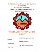 Santuario nacional del Ampay