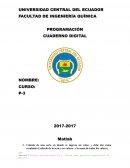 Apuntes de Programación 1