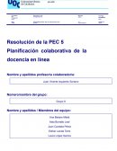 PEC 5 Fundamentos tecnológicos de la educación- UOC
