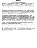 Narrativa desarrollo académico y profesional