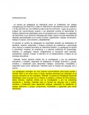 Introduccion a la carrera de pedagogia