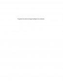 Programa de control de riesgos biologicos en comedores