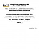 El impacto de las reformas educativas neoliberales