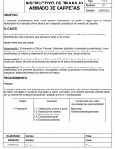 Instructivo de trabajo Armado de carpetas