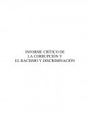 Informe sobre el racismo y discriminación