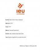 Reporte integrativo de la prueba Rorschach