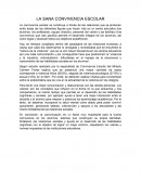 La sana convivencia escolar