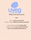 Modelos de Innovacion educativa
