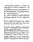 Caso práctico: México, Narcotráfico y legalización de las drogas