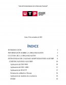 Estrategias de calidad adoptadas por Alicorp