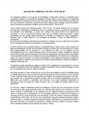 Análisis del comercial político “Vota por mi”