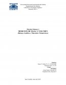 Medición de masa y volumen (Balanza Analítica y Materiales Volumétricos)