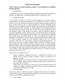 Efecto de la crisis sanitaria al empleo y a los ingresos en la economía peruana 2020-2021