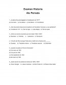 Examen de historia 4to s/r