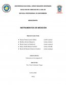 Instrumentos de medición