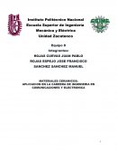 Aplicaciones ceramicas