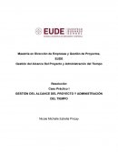 Gestión del alcance del proyecto y administración del tiempo