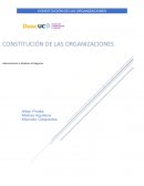 Constitución de organizaciones en Chile