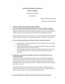 Economía de los Negocios Primer Parcial