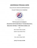 Análisis de gastos deducibles y no deducibles en el resultado contable y tributario de Medal SAC