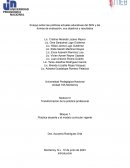 Ensayo sobre las políticas actuales educativas del SEN y las formas de evaluación, sus objetivos y resultados