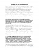 Sistema turístico en Tolar Grande