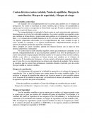 Costos variables, costos fijos