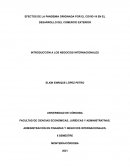 Ensayo Efectos del Covid 19 en el comercio exterior