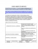 Caso Uber CD México