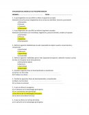 Evaluacion del modulo 3 de psicoprevencion