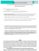 Actividad para profundizar para Secundarias Generales y Técnicas de la Sexta sesión