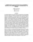 Optimization of tax collection in the autonomous service of tax administration
