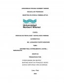 Informe final internamiento juvenil – maranguita