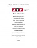 Monografia escala de apreciación