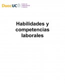 Competencias y habilidades laborales
