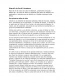 Biografía de David Livingstone