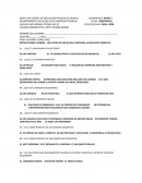 Examen diagnostico Artes Primer Grado