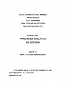 Plano de lectura de la realidad