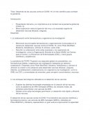 Desarrollo de las vacunas contra el COVID-19: Un hito científico para combatir la pandemia