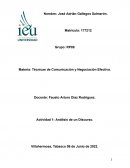 Análisis de un Discurso