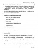 Análisis de estabilidad estructural