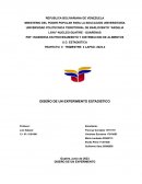 Diseño de un experimento estadistico