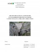 Análisis del deslizamiento ocurrido en la región montañosa de la presa de Vajont