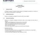 Redacta una monografía