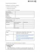 Planificación del boletín