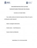 Análisis Jurídico de la Evasión de Impuestos en México ¿Por qué los contribuyentes evaden impuestos?