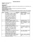 Secuencia didáctica: Cuerpos geometricos